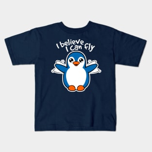 Learning to fly Kids T-Shirt